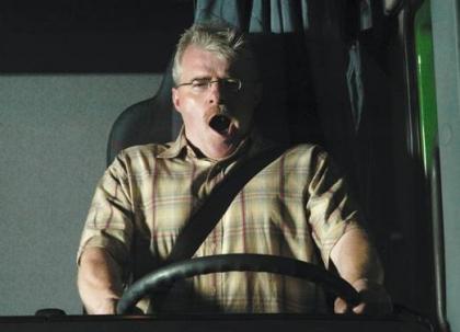 Sekundenschlaf bei LKW fahrer