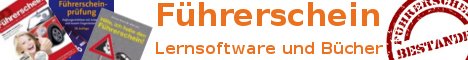 F&uuml;hrerschein Lernsoftware und B&uuml;cher