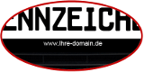 kennzeichenaufkleber