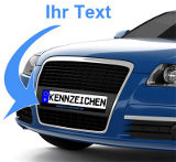 Kennzeichenaufkleber