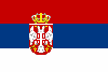 Serbien Fahne