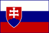 slowakische Republik Fahne