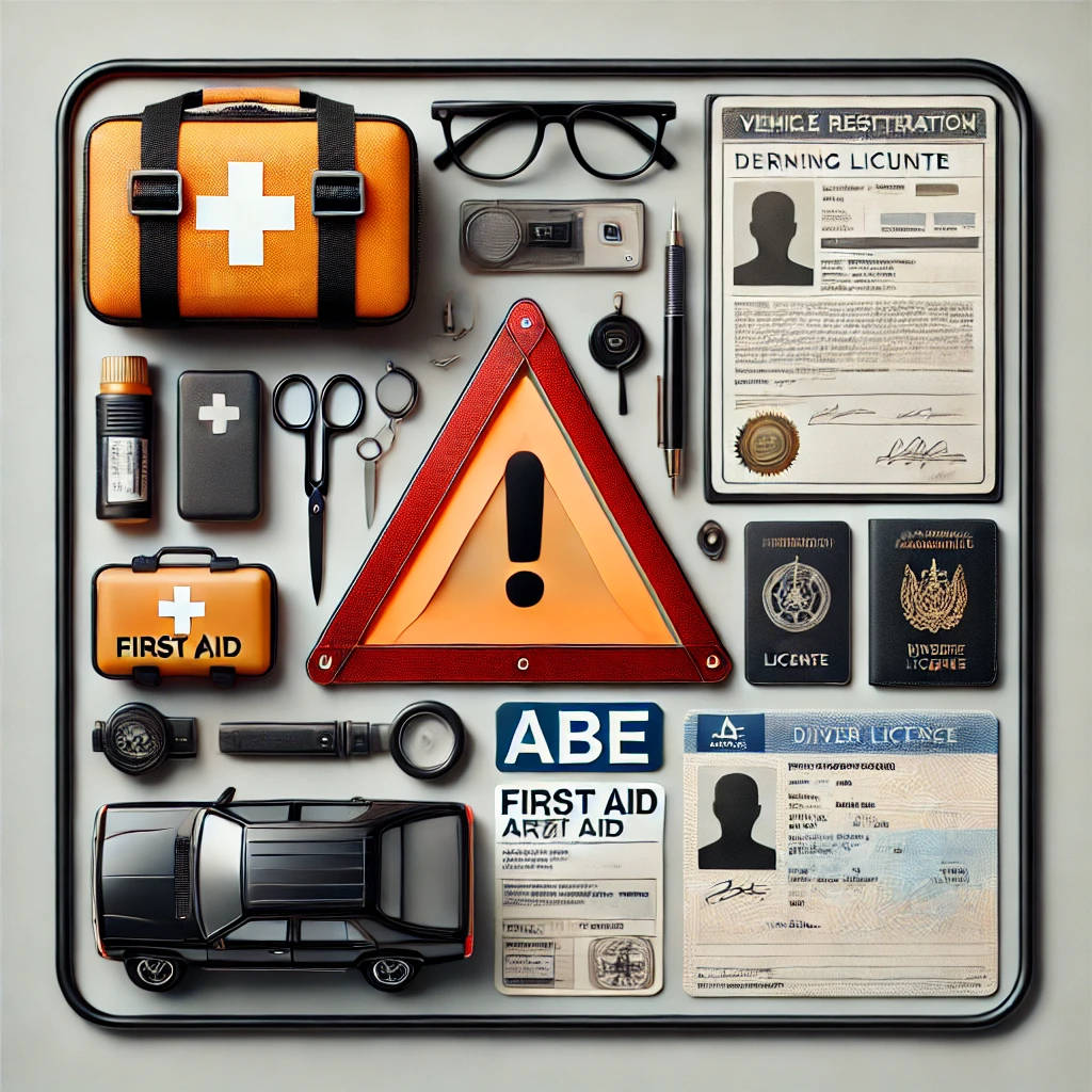 Pflichtausstattung bei einem Auto