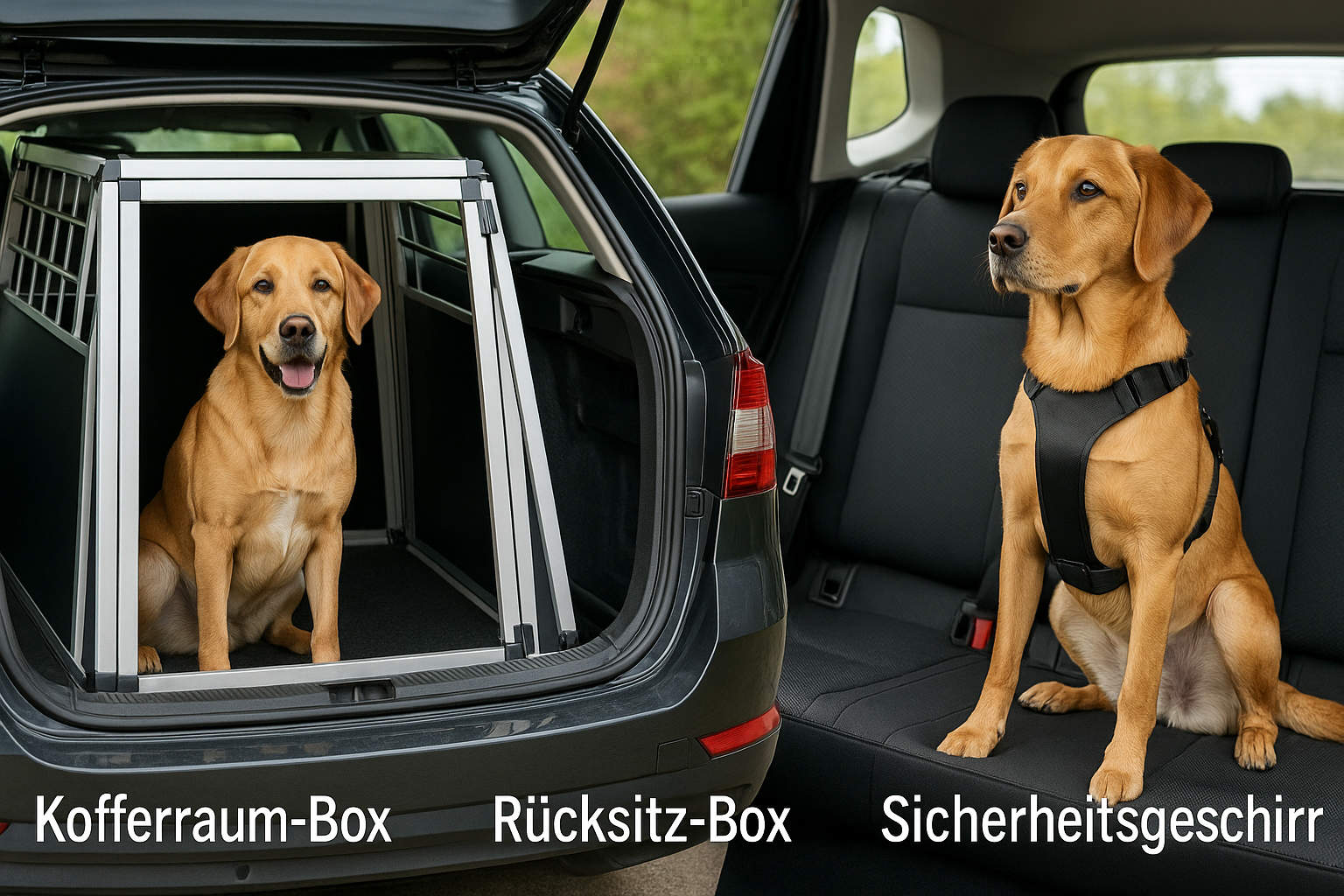 Transportmoeglichkeiten fuer Hunde