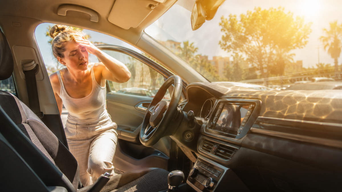 Sommerhitze und Autofahren