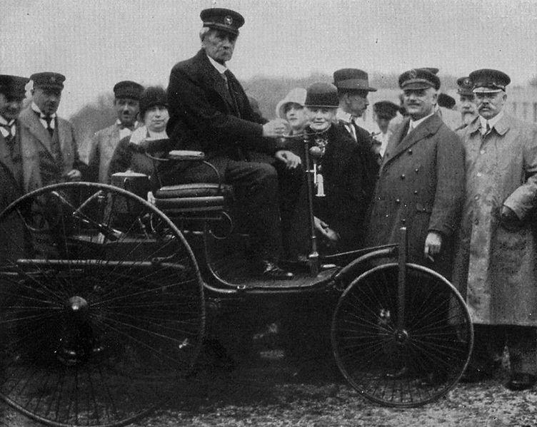 Patent Motorwagen von Carl Benz (1885) 