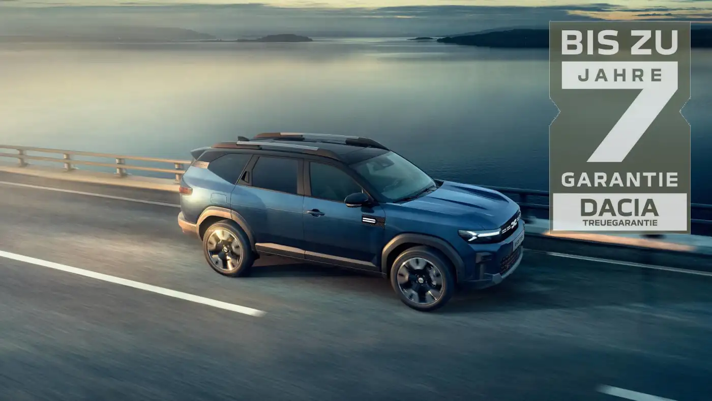 Dacia jetzt auch 7 Jahre Garantie