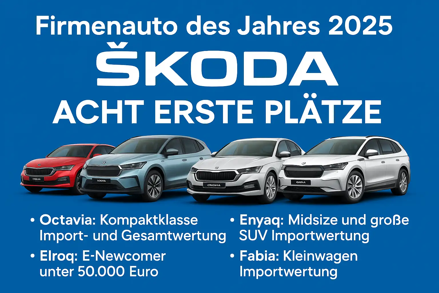 Škoda Firmenauto des Jahres 2025