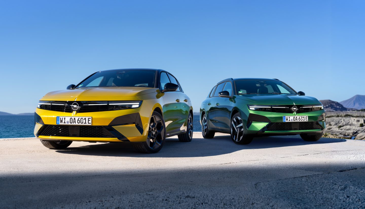 Opel Astra: breites Antriebsangebot mit mehr Reichweite