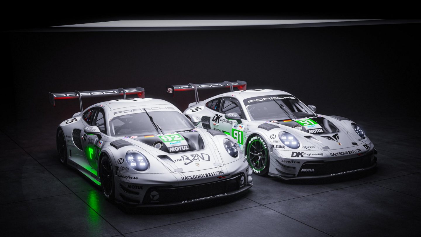 Porsche schickt 911 GT3 R im Le-Mans-Sonderdesign an den Start