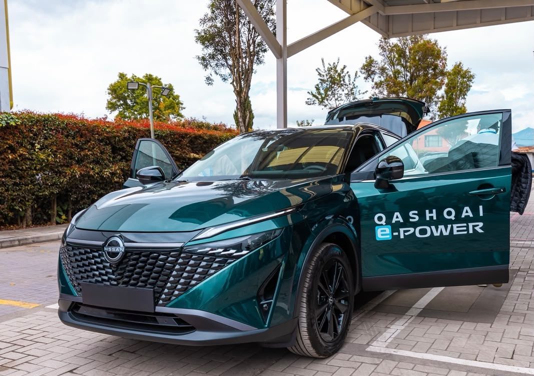 Nissan Qashqai e-Power fährt zu Guinness-Rekord in Kolumbien