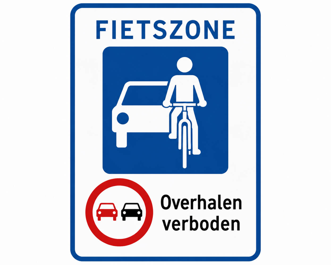 Fahrradzone Fietszone