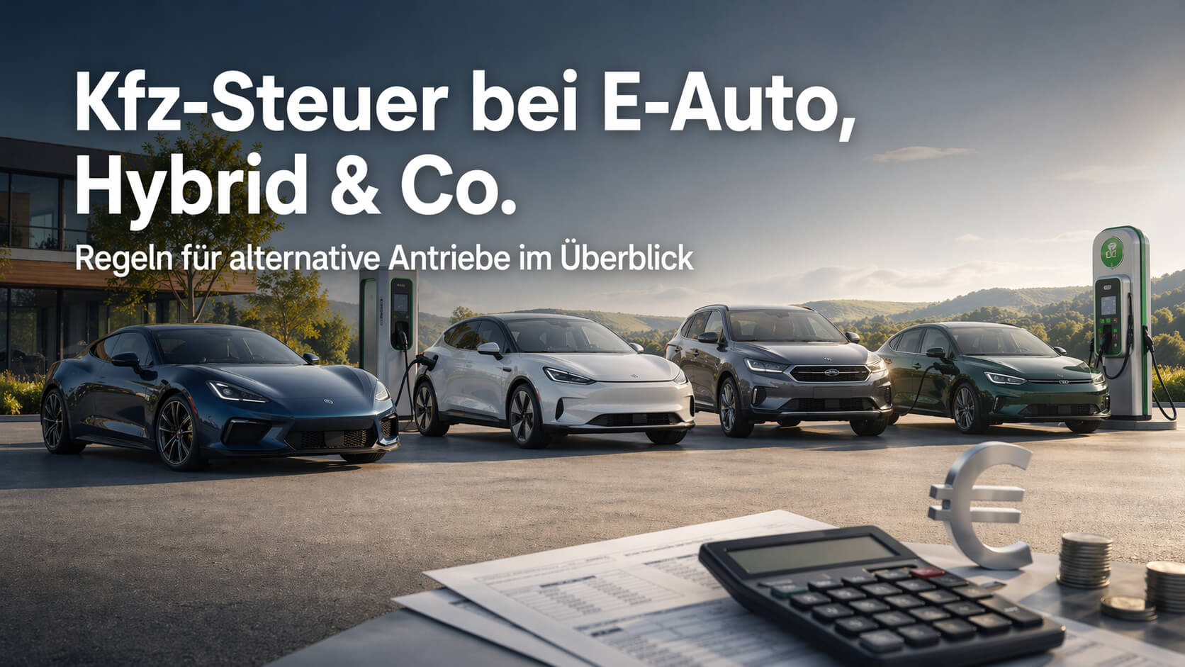 Kfz-Steuer bei E-Autos, Hybrid & Alternative