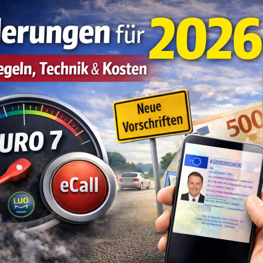 Autofahrer 2026: Neue Regeln & Änderungen